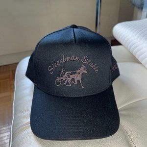 NEW Siegelman Stable Brown / Black Cap